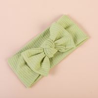 New Children's Headband Baby Knitted Elastic Seamless Bow Hairband sku image 2