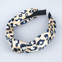 Fashion Sexy Leopard Printing And Dyeing Fabric Headband sku image 1