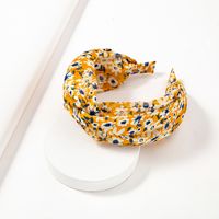 New Fashion Cross Floral Headbands Simple Headbands Wholesale sku image 1