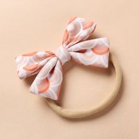 Mode Bogen Floral Nylon Weiche Säugling Baby Stirnband Großhandel sku image 6