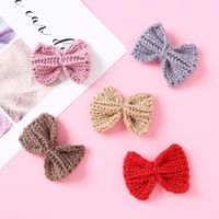 Bow Kids Hair Clips Cute Multicolor Folding Girls Bb Clips sku image 6