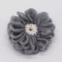 Cute Plush Flower Headwear Accessories Knitted Sunflower Headwear main image 5