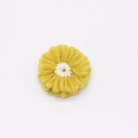 Cute Plush Flower Headwear Accessories Knitted Sunflower Headwear sku image 1
