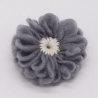 Cute Plush Flower Headwear Accessories Knitted Sunflower Headwear sku image 4