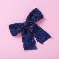 Simple Lace Bow Baby Hairpin Headwear Girls Fashion Headwear sku image 17