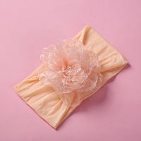 New Flower Nylon Wide-brimmed Soft Baby Headband sku image 9