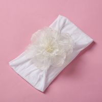 New Flower Nylon Wide-brimmed Soft Baby Headband sku image 11