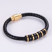 Fashion 304 Stainless Steel No Inlaid 18K Gold Plated Unisex main image 2