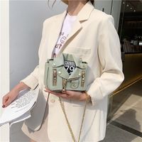 Fashion Women's Bag Creative Jacket Shape Contrast Color Messenger Bag16*16*6 main image 4