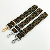 New Thickened Leopard Print Wide Shoulder Strap Adjustable Women's Bag Accessories main image 3