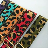 New Leopard Print Shoulder Wide Adjustable One-shoulder Messenger Bag Strap main image 4