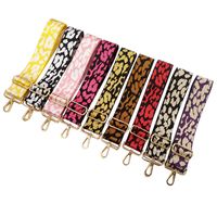 New Widened Thick Leopard Jacquard Webbing Accessories Straps main image 1