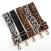 New Widened Thick Leopard Jacquard Webbing Accessories Straps main image 3