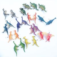 Cartoon Style Dinosaur Resin Three-dimensional Children Unisex Drop Earrings 1 Pair main image 5