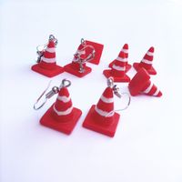 Creative Mini Road Cone Funny Interesting Ear Clips Wholesale main image 6