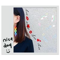 Acrylic Rainbow Contrast Color Chain Acrylic Earrings Wholesale main image 6