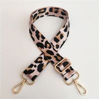 New Leopard Print Wide Adjustable Shoulder Crossbody Long Strap Bag Accessories sku image 1