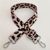 New Leopard Print Wide Adjustable Shoulder Crossbody Long Strap Bag Accessories sku image 2
