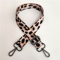New Leopard Print Wide Adjustable Shoulder Crossbody Long Strap Bag Accessories sku image 3