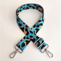 New Leopard Print Wide Adjustable Shoulder Crossbody Long Strap Bag Accessoires sku image 5