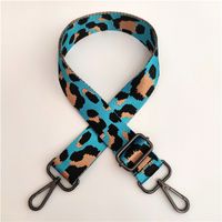 New Leopard Print Wide Adjustable Shoulder Crossbody Long Strap Bag Accessoires sku image 6