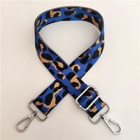 New Leopard Print Wide Adjustable Shoulder Crossbody Long Strap Bag Accessories sku image 20