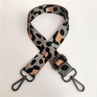 New Leopard Print Wide Adjustable Shoulder Crossbody Long Strap Bag Accessories sku image 24