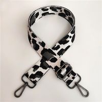 New Leopard Print Wide Adjustable Shoulder Crossbody Long Strap Bag Accessoires sku image 27