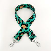 New Leopard Print Wide Adjustable Shoulder Crossbody Long Strap Bag Accessoires sku image 32