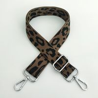 New Thickened Leopard Print Wide Shoulder Strap Adjustable Women's Bag Accessories sku image 2