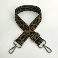 New Thickened Leopard Print Wide Shoulder Strap Adjustable Women's Bag Accessories sku image 3