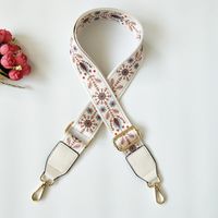 Nuevos Accesorios De Hombro De Flores Correa De Bolso De Mensajero De Hombro Ajustable Para Mujer sku image 8