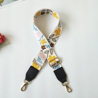 Nuevos Accesorios De Hombro De Flores Correa De Bolso De Mensajero De Hombro Ajustable Para Mujer sku image 13