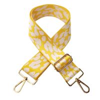 New Widened Thick Leopard Jacquard Webbing Accessories Straps sku image 2