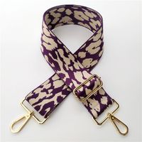 New Widened Thick Leopard Jacquard Webbing Accessories Straps sku image 5