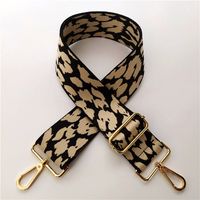 New Widened Thick Leopard Jacquard Webbing Accessories Straps sku image 6