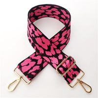 New Widened Thick Leopard Jacquard Webbing Accessories Straps sku image 7