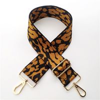 New Widened Thick Leopard Jacquard Webbing Accessories Straps sku image 8
