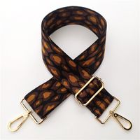 New Widened Thick Leopard Jacquard Webbing Accessories Straps sku image 10