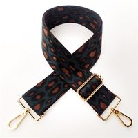 New Widened Thick Leopard Jacquard Webbing Accessories Straps sku image 14