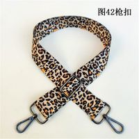 New Leopard Print Wide Shoulder Luggage Accessories Strap sku image 6