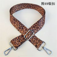 New Leopard Print Wide Shoulder Luggage Accessories Strap sku image 23