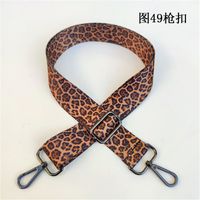 New Leopard Print Wide Shoulder Luggage Accessories Strap sku image 24
