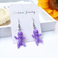 Novelty Doll No Inlaid Earrings sku image 1