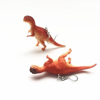 Cartoon Style Dinosaur Resin Three-dimensional Children Unisex Drop Earrings 1 Pair sku image 3