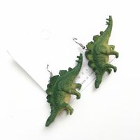 Cartoon Style Dinosaur Resin Three-dimensional Children Unisex Drop Earrings 1 Pair sku image 9