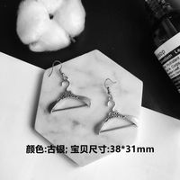 Exaggerated Pistol Plating Alloy No Inlaid Earrings sku image 2