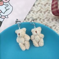 Cartoon Style Animal No Inlaid Earrings sku image 3