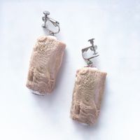 Pendientes Colgantes De Resina Con Alas De Pollo Guisadas De Costillas De Cerdo De Simulación De Moda Creativa sku image 15