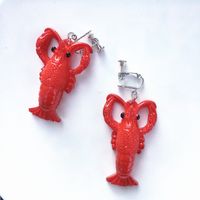 Pendientes Colgantes De Resina Con Alas De Pollo Guisadas De Costillas De Cerdo De Simulación De Moda Creativa sku image 16